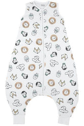 Meyco Baby Winter Sleep Overall Jumper Animal - Multicolour - 80cm - Mari Kali Stores Cyprus