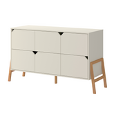 Bellamy Lotta latte 6-drawer chest