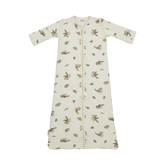 Meyco Sleeping bag 90 cm 2.5 tog with detachable sleeves interlock jersey Robin Multicolour