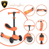 Lamborghini Scooter 2 in 1 - Mari Kali Stores Cyprus
