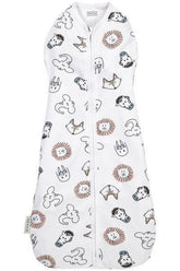 Meyco Cocoon Swaddle Bag Animal - Multicolour - 70cm - Mari Kali Stores Cyprus