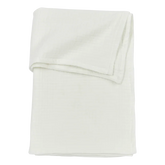 Meyco Bed Sheet Pre-washed Muslin 100x150cm Offwhite