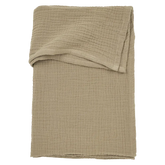 Meyco Bed Sheet Pre-washed Muslin 100x150cm Taupe