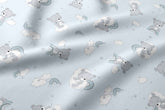 mk Collection Multipurpose Flannel Baby Sheet/Hospital Swaddle Winter (6pc Set)/ Πάνες Κλινικής Χειμερινές (6 κομ)