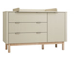 Pinio Miloo Dresser and Door Chest Champange