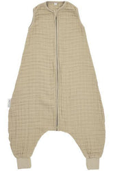 Meyco Baby Summer Sleep Overall Jumper Pre-washed Muslin Uni - Sand - 104cm - Mari Kali Stores Cyprus