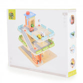 Moni Toys Wooden 3-Layer Parking Garage - Mari Kali Stores Cyprus