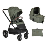 Cangaroo Celebrity Stroller + Onyx i-Size Car Seat + Rotex 360° i-Size ISOFIX Base Travel System