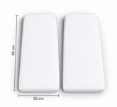 Mk Collection Baby Side Bed 50x90cm fitted sheets, 2 pcs, Winter flannel