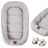 Infantilo Muslin Baby Cocoon in Grey