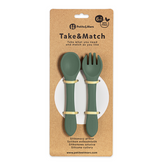 PETITE&MARS Silicone cutlery Take&Match 6m+