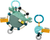 Dolce Ocean activity pendant & teething ring - Crab Shelly - Mari Kali Stores Cyprus