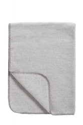 Meyco - Crib Blanket Uni - Grey Melange - 75x100cm - Mari Kali Stores Cyprus