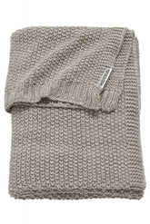 Meyco - Meyco Crib Blanket Relief Mixed - Sand - 75x100cm - Mari Kali Stores Cyprus