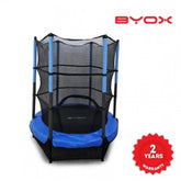 moni Toys - 55 INCH trampoline with inner net blue - Mari Kali Stores Cyprus