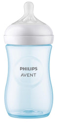 Philips Avent - Philips Avent Baby bottle Natural Response Blue 1m+ 260ml - Mari Kali Stores Cyprus