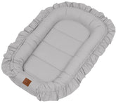 Infantilo Premium baby cocoon with a Delicate Velvet Frill