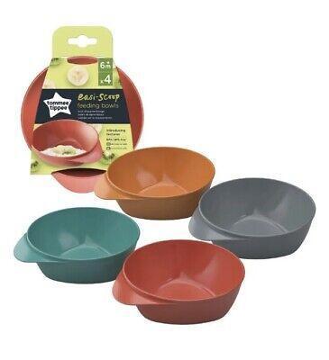 Tommee Tippee - Tommee Tippee Easy Scoop Feeding Bowls 4pcs - Mari Kali Stores Cyprus