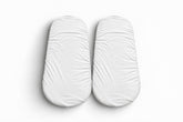 Mk Collection Jersey Fitted Carrycot Sheets - 2pcs Fitted
