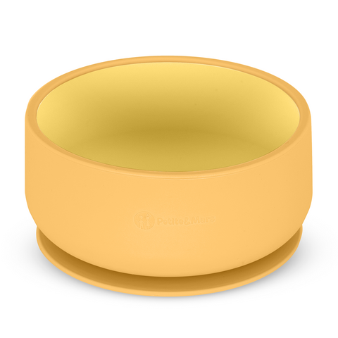 Silicone 2-color bowl Take&Match