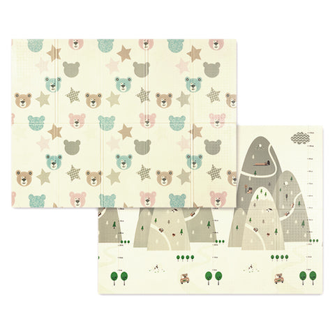 BabyOno Foam mat for playing educational folding 150x200x1 cm