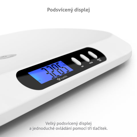 TrueLife BabyScale B5 BT – Smart Digital Baby Scale with Bluetooth