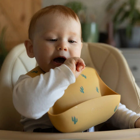 Petite&Mars Silicone bib Take&Match 6m+