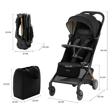 KinderKraft Cabin Size Buggy Pilot 2 Travel Stroller