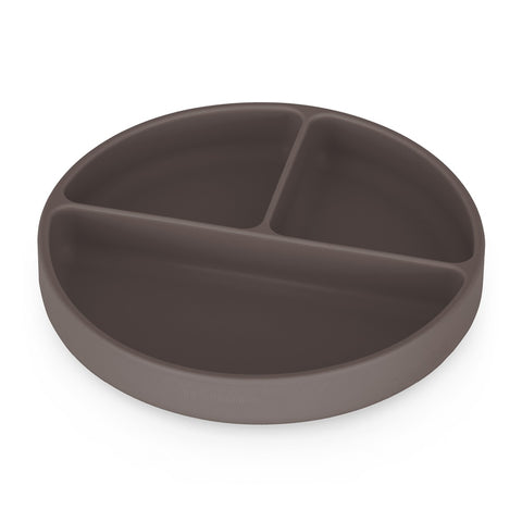 Silicone divided plate round Take&Match 6m+