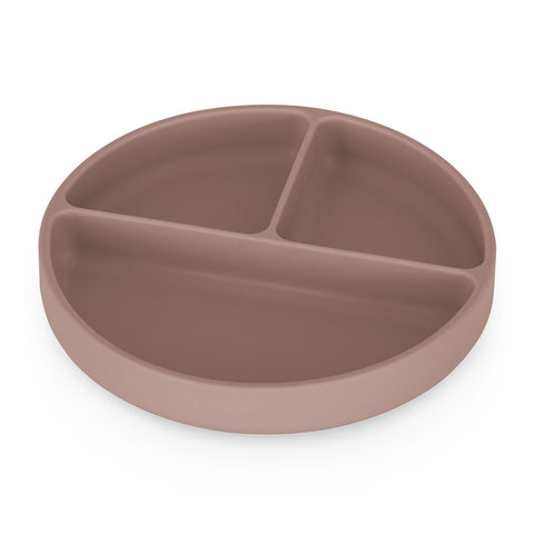 Silicone divided plate round Take&Match 6m+