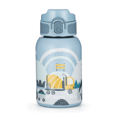 Petite&Mars Stainless steel water bottle with straw 350 ml 12m+