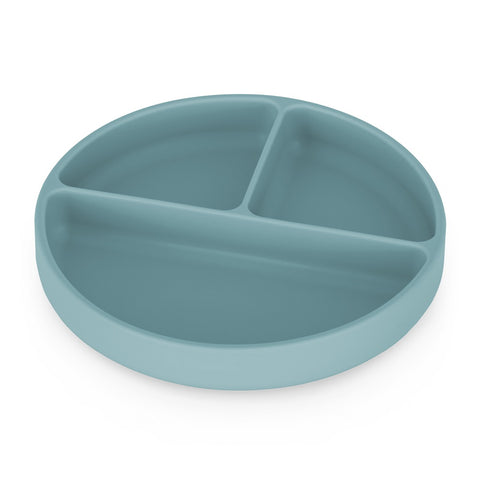 Silicone divided plate round Take&Match 6m+