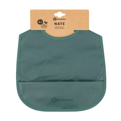 Petite&Mars PU bib Nate Desert 6m+
