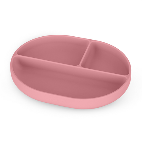PETITE&MARS Silicone divided plate oval Take&Match  6m+