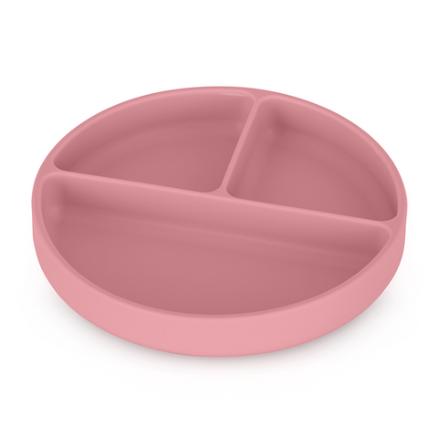 Silicone divided plate round Take&Match 6m+