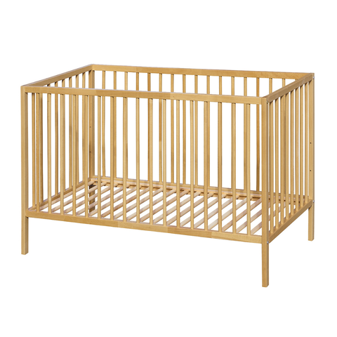 Petite&Mars Wooden crib Nela Beech Wood 120x60 cm