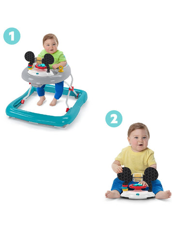 Bright Starts Disney Baby Mickey Mouse Tiny Trek™ 2-in-1 Walker