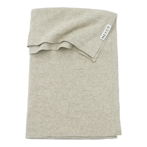 Meyco Blanket Knit Basic 100x150cm Sand Melange