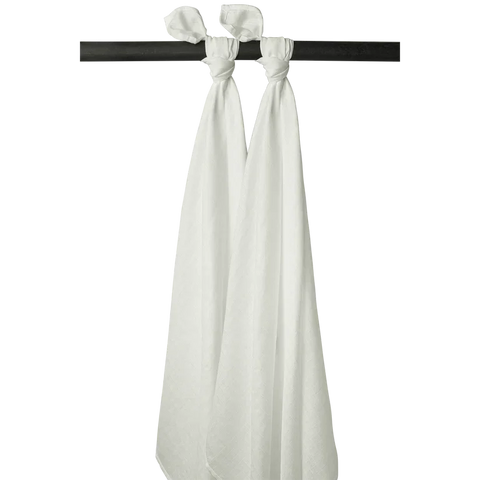 Meyco Muslin Cloths 2 Pack 120x120cm Offwhite