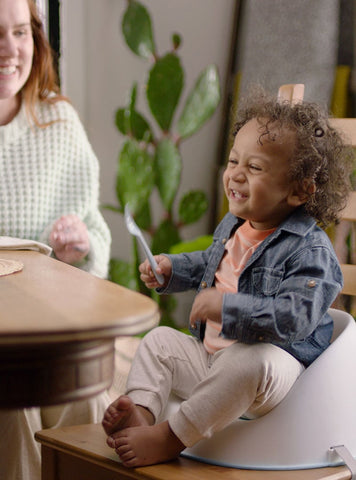 Ingenuity Simplicity Seat Easy-Clean Booster Seat Grey