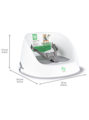 Ingenuity Simplicity Seat Easy-Clean Booster Seat Grey