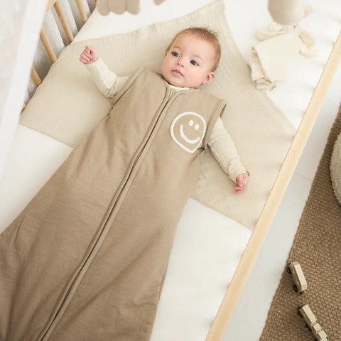 Meyco Sleeping bag 90 cm 2.5 tog with detachable sleeves interlock jersey