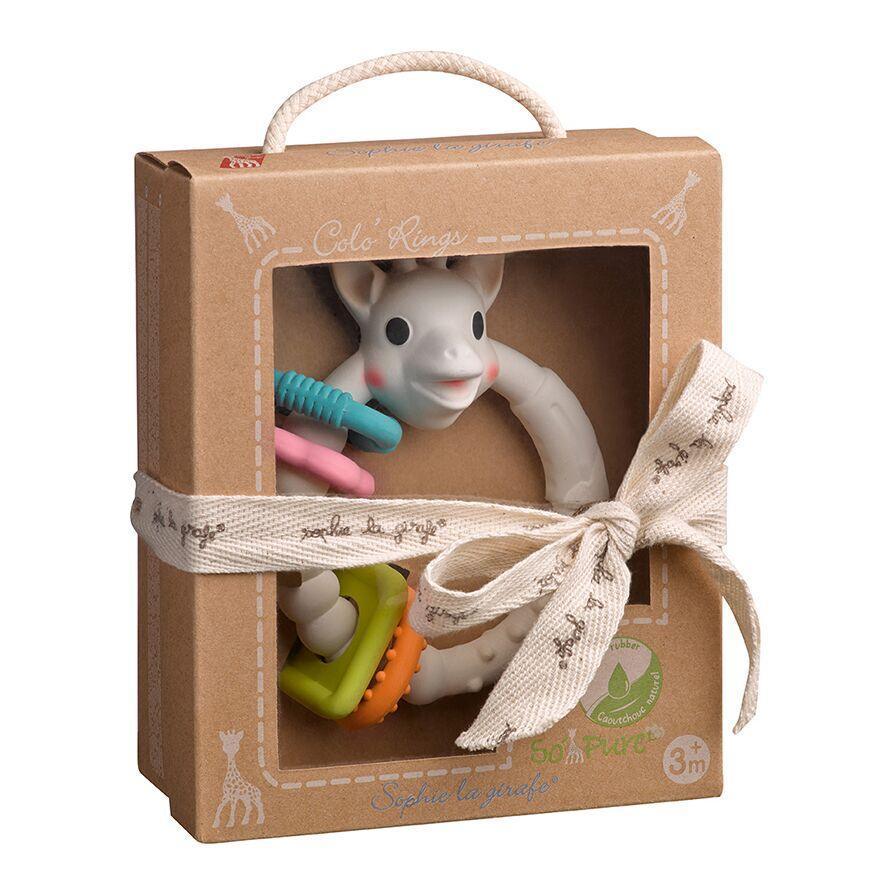 Sophie la Girafe - Sophie La Giraffe Colorful So Pure teething ring - Mari Kali Stores Cyprus