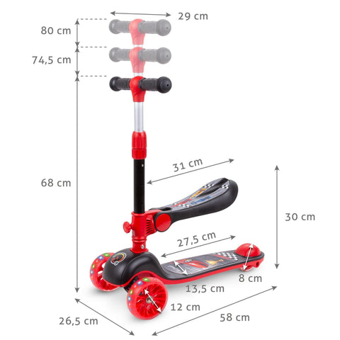 Scooter Rimba Race balance with saddle - Mari Kali Stores Cyprus