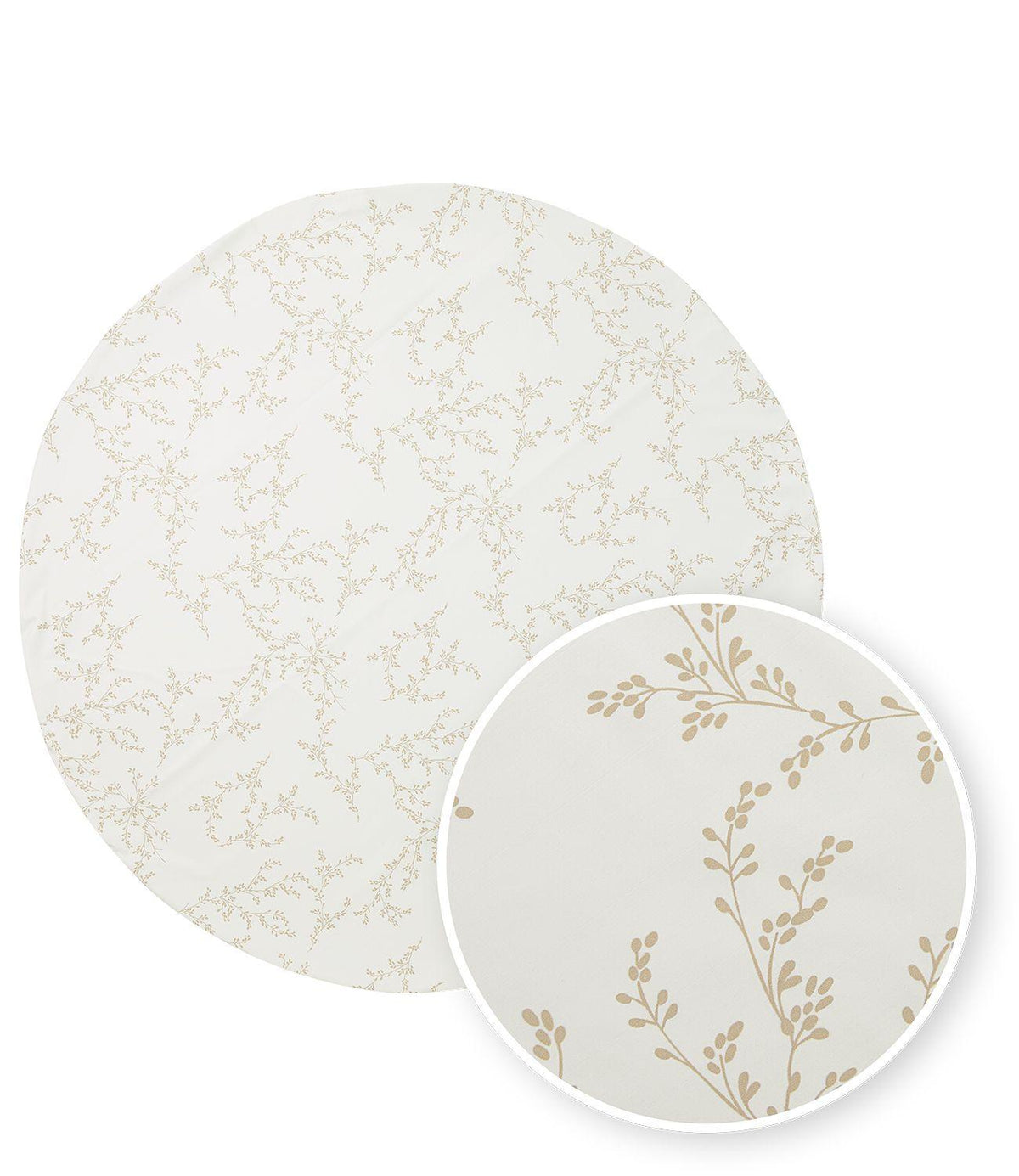 Meyco Baby Highchair Splat Mat Branches - Sand - Mari Kali Stores Cyprus