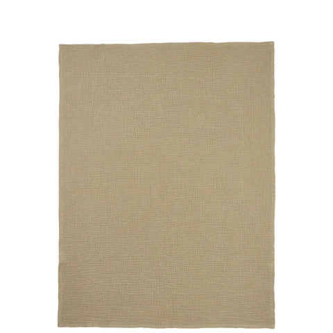 Meyco Bed Sheet Pre-washed Muslin 100x150cm Taupe
