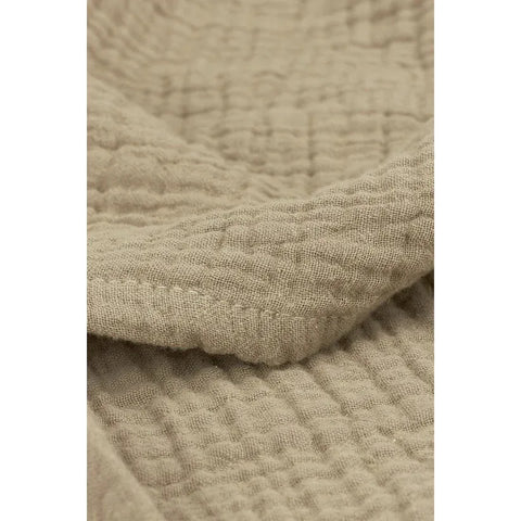 Meyco Bed Sheet Pre-washed Muslin 100x150cm Taupe