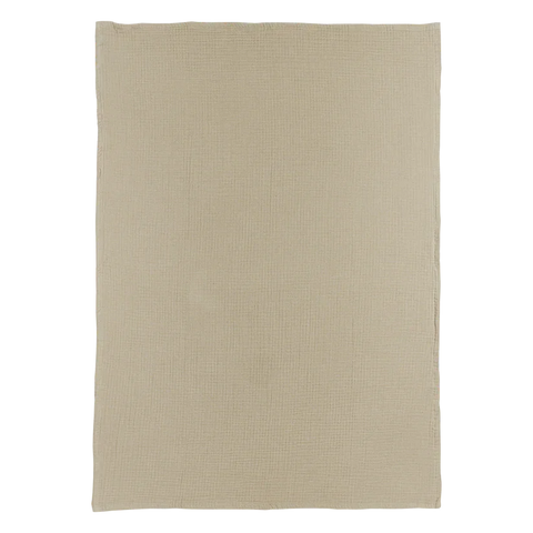 Meyco Bed Sheet Pre-washed Muslin Sand 75x100cm