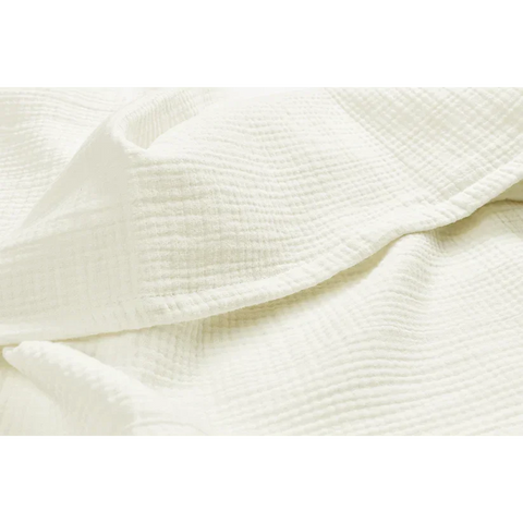 Meyco Bed Sheet Pre-washed Muslin 100x150cm Natural