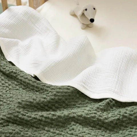 Meyco Bed Sheet Pre-washed Muslin 100x150cm Natural